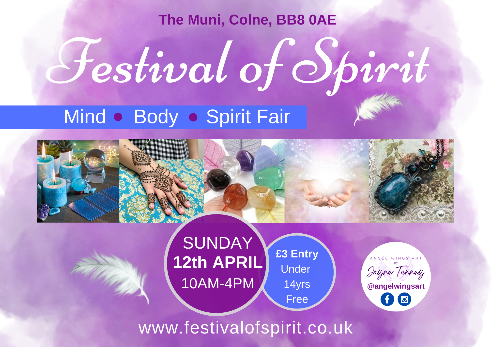 Festival of Spirit 2026 Colne Lancashire 